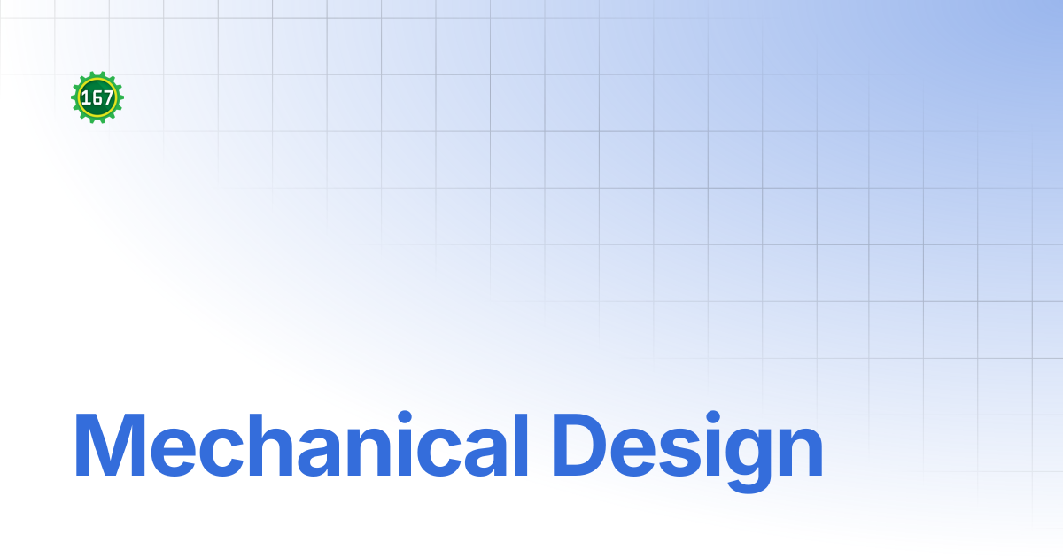 Mechanical design frc 167 documentation